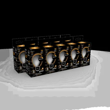 Лампа светодиодная Filament Шар 9W 590lm 3000К Е27 milky диммируемая LED 1/10/50 | 105202109-D | Gauss