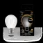 Лампа светодиодная Filament Шар 9W 590lm 3000К Е27 milky диммируемая LED 1/10/50 | 105202109-D | Gauss