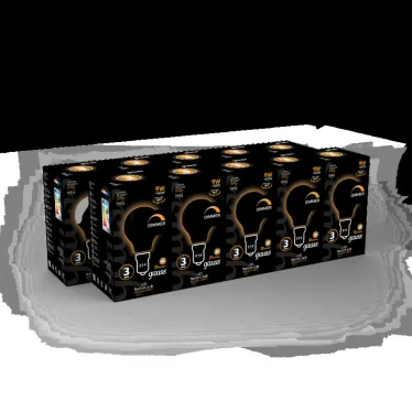 Лампа светодиодная Filament Шар 9W 590lm 3000К Е14 milky диммируемая LED 1/10/50 | 105201109-D | Gauss