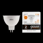 Лампа светодиодная Elementary MR16 11W 850lm 3000K GU5.3 LED 1/10/100 | 13511 | Gauss