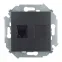 Simon 15 Графит Розетка компьютерная  RJ45 кат.5e (AMP) | 1591551-038 | Simon