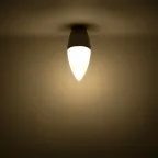 Лампа светодиодная Basic Свеча 5,5W 400lm 3000K E14 LED 1/10/100 | 1033116 | Gauss