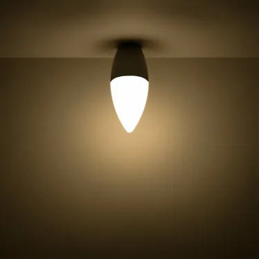 Лампа светодиодная Basic Свеча 5,5W 400lm 3000K E14 LED 1/10/100 | 1033116 | Gauss