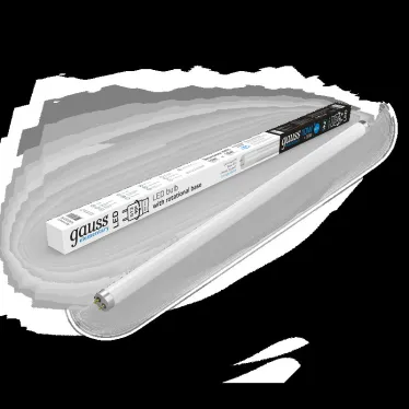 Лампа светодиодная Elementary T8 10W 800lm 6500K G13 600mm стекло поворотная LED 1/30 | 93030-R | Gauss