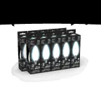 Лампа светодиодная Filament Свеча 9W 590lm 3000К Е14 milky LED 1/10/50 | 103201109 | Gauss