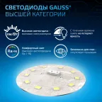 Лампа светодиодная A70 22W 1640lm 6500K E27 LED 1/10/50 | 102502322 | Gauss