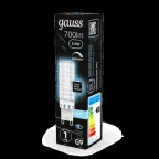 Лампа светодиодная G9 AC185-265V 5,5W 550lm 4100K керамика диммируемая LED 1/10/200 | 107309255-D | Gauss