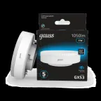 Лампа светодиодная GX53 11W 1050lm 6500K LED 1/10/100 | 108008311 | Gauss