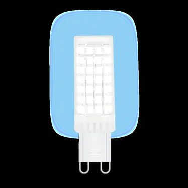 Лампа светодиодная G9 AC185-265V 6,5W 770lm 4100K керамика LED 1/10/200 | 107309206 | Gauss