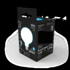 Лампа светодиодная Filament G125 10W 1100lm 4100К Е27 milky LED 1/20 | 187202210 | Gauss