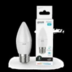Лампа светодиодная Elementary Свеча 10W 750lm 4100K E27 LED 1/10/100 | 30220 | Gauss