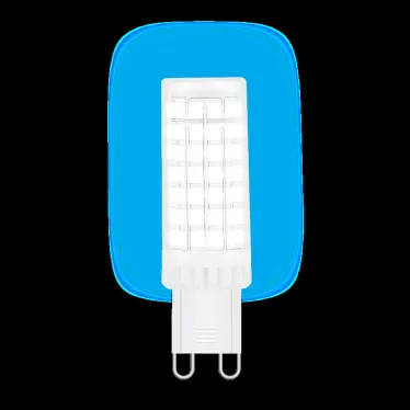 Лампа светодиодная G9 AC185-265V 5,5W 580lm 6500K керамика диммируемая LED 1/10/200 | 107309355-D | Gauss