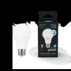 Лампа светодиодная A60 10W 920lm 6500K Е27 шаг. диммирование LED 1/10/50 | 102502310-S | Gauss
