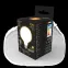 Лампа светодиодная Filament G125 10W 1070lm 3000К Е27 milky LED 1/20 | 187202110 | Gauss