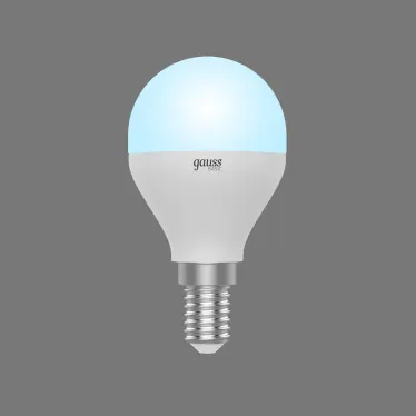 Лампа светодиодная Basic Шар 7,5W 690lm 4100K E14 LED 1/10/100 | 1053128 | Gauss