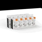Лампа светодиодная Basic Filament Шар 4,5W 380lm 2700К Е27 milky LED 1/10/50 | 1055215 | Gauss
