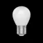 Лампа светодиодная Basic Filament Шар 4,5W 380lm 2700К Е27 milky LED 1/10/50 | 1055215 | Gauss