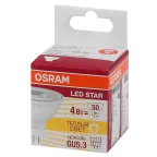 Лампа светодиодная LED LS MR16 50 110° 4,2W/830 220-240V GU5.3 350lm d50x41 | 4052899981140 | Osram