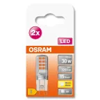 Лампа светодиодная LED PIN G9 30 2,6 W/2700K G9 | 4058075449862 | OSRAM