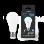 Лампа светодиодная A60 16W 1520lm 6500K E27 LED 1/10/50 | 102502316 | Gauss