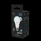 Лампа светодиодная A60 12W 1140lm 6500K Е27 шаг. диммирование LED 1/10/50 | 102502312-S | Gauss