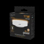 Лампа светодиодная GX53 11W 1050lm 3000K LED 1/10/100 | 108008111 | Gauss