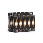 Лампа светодиодная LED 5Вт E14 220В 2700К свеча на ветру | 104801105 | Gauss