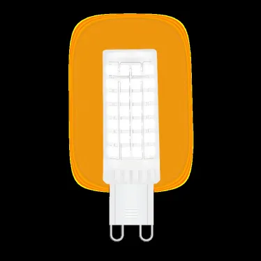 Лампа светодиодная G9 AC185-265V 6,5W 770lm 3000K керамика LED 1/10/200 | 107309106 | Gauss