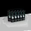 Лампа светодиодная Filament Свеча на ветру 9W 610lm 4100К Е14 milky диммируемая LED 1/10/50 | 104201209-D | Gauss