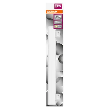 Лампа светодиодная матовая LEDinestra 25 3, 5W/827 S14s FR | 4058075817739 | Osram