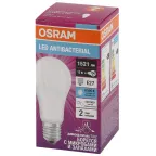 Лампа светодиодная LED Antibacterial A 13W/865 230VFR E27 10X1 | 4058075561151 | OSRAM
