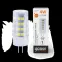 Лампа светодиодная Elementary G4 12V 4W 400lm 3000K керамика LED 1/10/200 | 10714 | Gauss