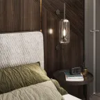 Лампа светодиодная Black LED Filament Свеча E14 7W 580lm 4100К step dimmable | 103801207-S | Gauss