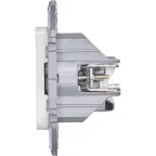 INSPIRIA розетка двойная RJ 45 категория 5e UTP белый