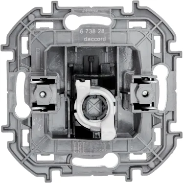 INSPIRIA розетка информационная RJ 45 категория 5e UTP антрацит