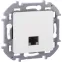 Информационная розетка RJ 45 категория 6 UTP INSPIRIA белая