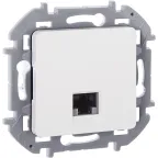 Информационная розетка RJ 45 категория 6 UTP INSPIRIA белая