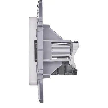 Информационная розетка RJ 45 категория 6 UTP INSPIRIA белая