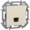 Информационная розетка RJ 45 категория 6 UTP INSPIRIA слоновая кость