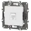 Розетка Elegance 14-3107-01М RJ45, белый матовый