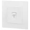 Розетка Elegance 14-3107-01М RJ45, белый матовый