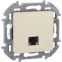 INSPIRIA розетка информационная RJ 45 категория 5e UTP слоновая кость