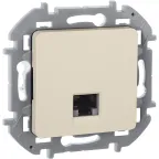 INSPIRIA розетка информационная RJ 45 категория 5e UTP слоновая кость