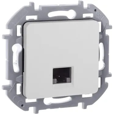 INSPIRIA розетка информационная RJ 45 категория 5e UTP белая