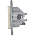 INSPIRIA розетка двойная RJ 45 категория 5e UTP слоновая кость