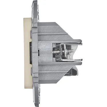 INSPIRIA розетка двойная RJ 45 категория 5e UTP слоновая кость