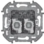 INSPIRIA розетка двойная RJ 45 категория 5e UTP слоновая кость