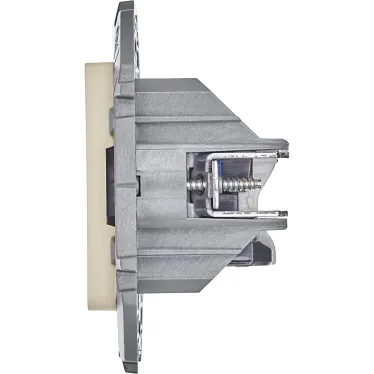 Двойная розетка RJ 45 категория 6 UTP INSPIRIA слоновая кость