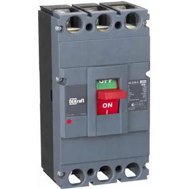 Силовой авт. выкл. 3P 400А c Ir-320А-400А 70кА ВА-334 af | 21140DEK | DEKraft