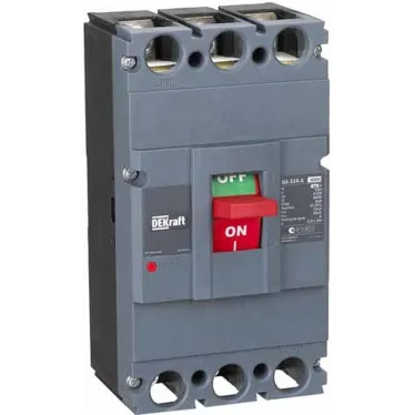 Силовой авт. выкл. 3P 400А c Ir-320А-400А 70кА ВА-334 af | 21140DEK | DEKraft
